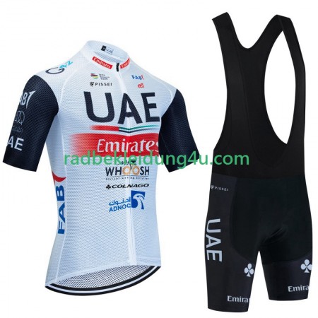Set Kurzarmtrikot + Trägerhose Uae Emirates 2023